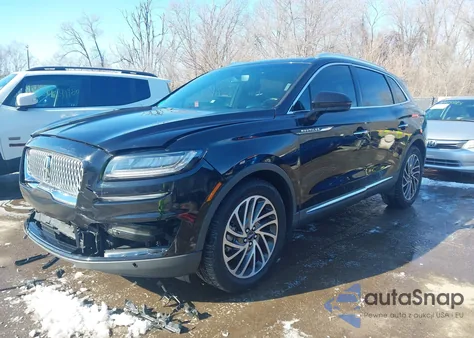 2020 Lincoln Nautilus Reserve z USA, uszkodzony, nr VIN 2LMPJ8KP5LBL16355